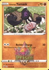Galarian Yamask 101/192 Common Rebel Clash Pokemon