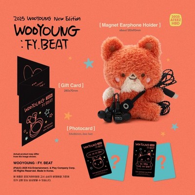 PRE-ORDER ATEEZ 2025 HAPPY BIRTHDAY OFFICIAL MD - 우영 WOOYOUNG