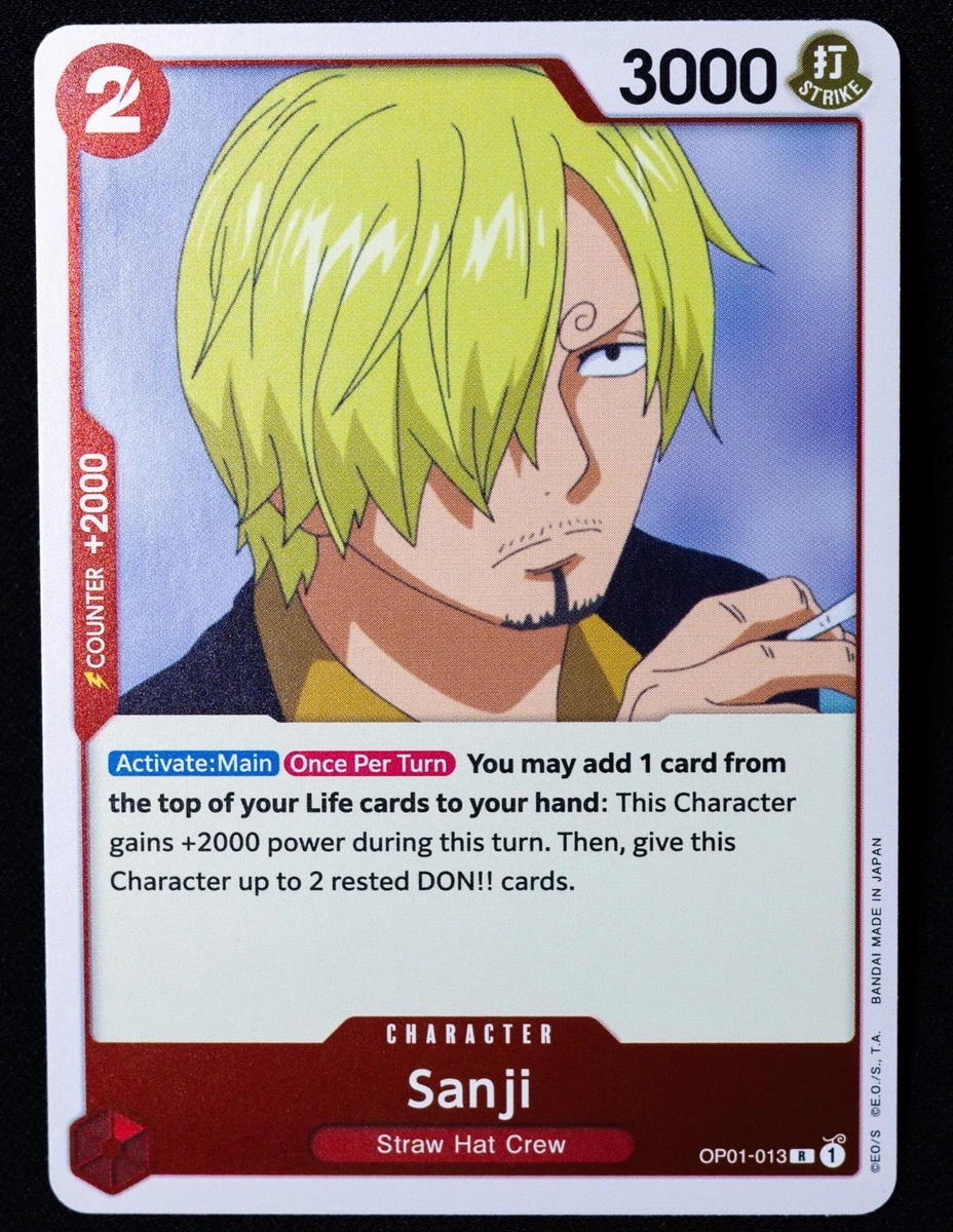 Sanji OP01-013 Romance Dawn for sale | eBay