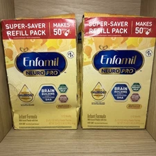 2x Enfamil NeuroPro Refill Infant Formula Powder - 31.4oz - EXP 7/1/2026