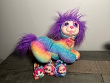 Just Play Puppy Surprise Rainbow Dog CHERRY Her Baby Puppies 3 Puppy Dogs