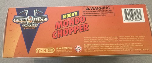 Biker Mäuse vom Mars Modo’s Mondo Chopper Bike Figur & Modo Motorrad Gondel - Bild 9 von 9