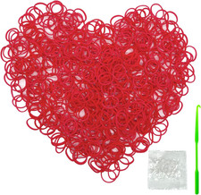 4200 Loom Rubber Bands Colorful Rubber Band Loom Refill Kit for Boy Girl DIY...