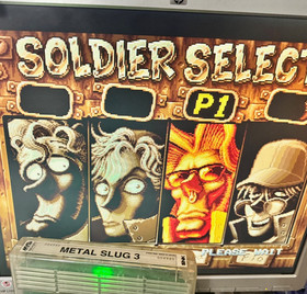 US Seller - Metal Slug 3 SNK Cartridge Neo Geo MVS -Authentic- Tested & working