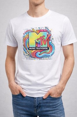 FIFTH DIMENSION T-Shirt MTV Music Television Gr. L_Tee_Hemd_Nicki_Longshirt