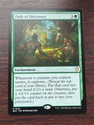 1x PATH OF DISCOVERY - Commander - MTG - Magic - Trailblazer's Boots