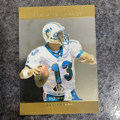 1998 SP Authentic Maximum Impact #SE13 Dan Marino