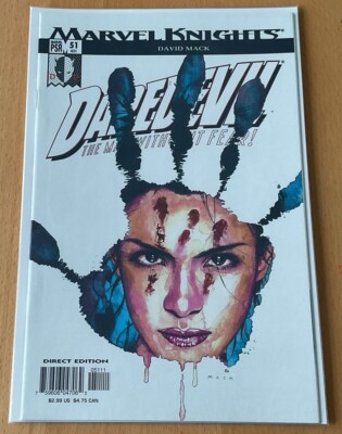2003 Marvel Comics DAREDEVIL #51 Ursprung von Echo - David Mack Cover fast neuwertig KOSTENLOSE P&P