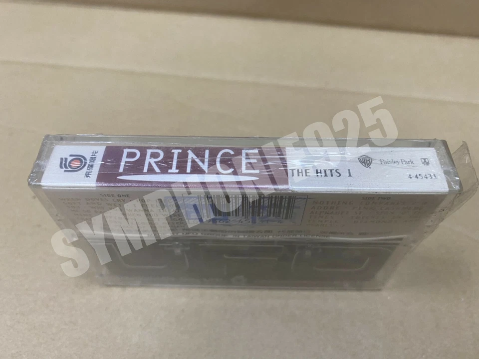 1993 PRINCE THE HITS 1 TAIWAN LTD 18 TRACKS CASSETTE TAPE NEW SEALED MEGA RARE - Image 3 of 4