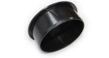 Black soil pipe 110mm end cap / blank / plug 4'' solvent weld stop cover glue