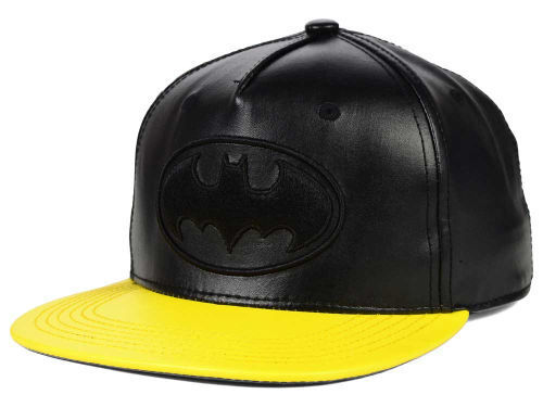 Chapeau DC Comics "Batman" couronne mat Snapback neuf avec étiquettes logo 3D - Photo 1 sur 4