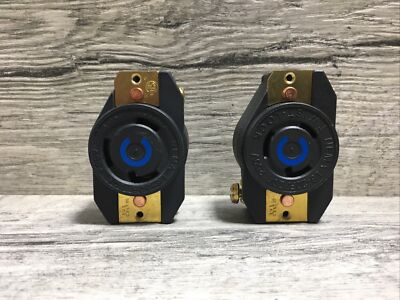 Lot 2 ELCOM ENO-3123-X, L6-30 Twist Lock Simplex Receptacles L12