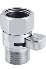 Shower Regulator Valve, APLusee Brass Shower Head Shut Off Control Valve, Water