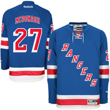 RYAN MCDONAGH NEW YORK RANGERS RBK Officially Licensed NHL Jersey Size: XL