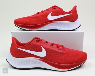 Nike Air Zoom Pegasus 37 TB Red White Black Shoes Mens Size 12.5-14 (CJ0677-602)