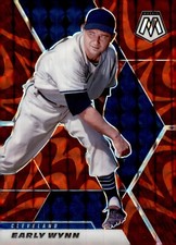 2021 Panini Mosaic - Early Wynn #27 Reactive Red Mosaic Prizm