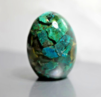 Eilat Stone Egg Shape, king Solomon stone, natural stones, gifts