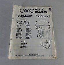 Catalogo Parti OMC Evinrude / Johnson Motori Elettrici Stand 10/1988