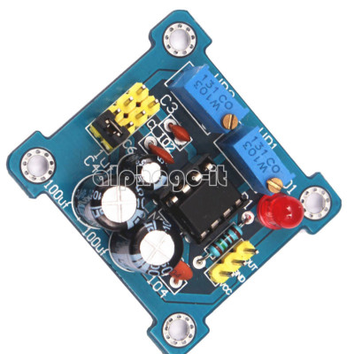  NE555 Einschaltzyklus und Frequenz Einstellbares Modul DIY Kit Impulsgenerator