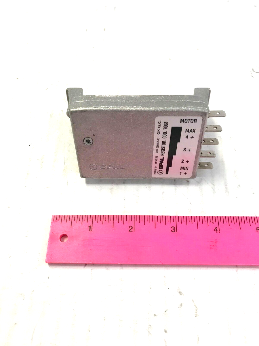 Spal Dual Wheel Blower Motor Resistor 7008 12volt 5 terminal