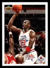 Michael Jordan 1991 Upper Deck All Star Checklist  Card #48 Chicago Bulls