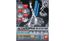 Bandai Action Base 1 Display Stand Clear For Gundam Model Kits