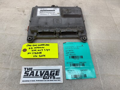05 Chevrolet GMC SILVERADO 6.6 TCM TCU GETRIEBE COMPUTER ALLISON 29537441