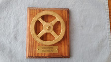ROUE BRONZE AVEC PLAQUE US COONTZ DLG 9 DDG 40