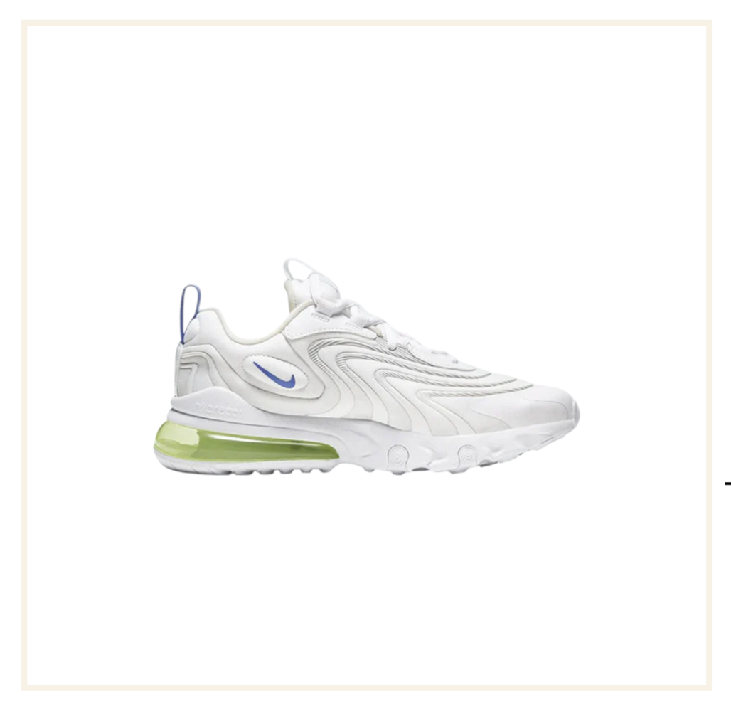 nike airmax 270 react triple white