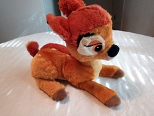 Authentic Exclusive Disney Store Bambi Plush Genuine Original Stuffed Bambi Toy