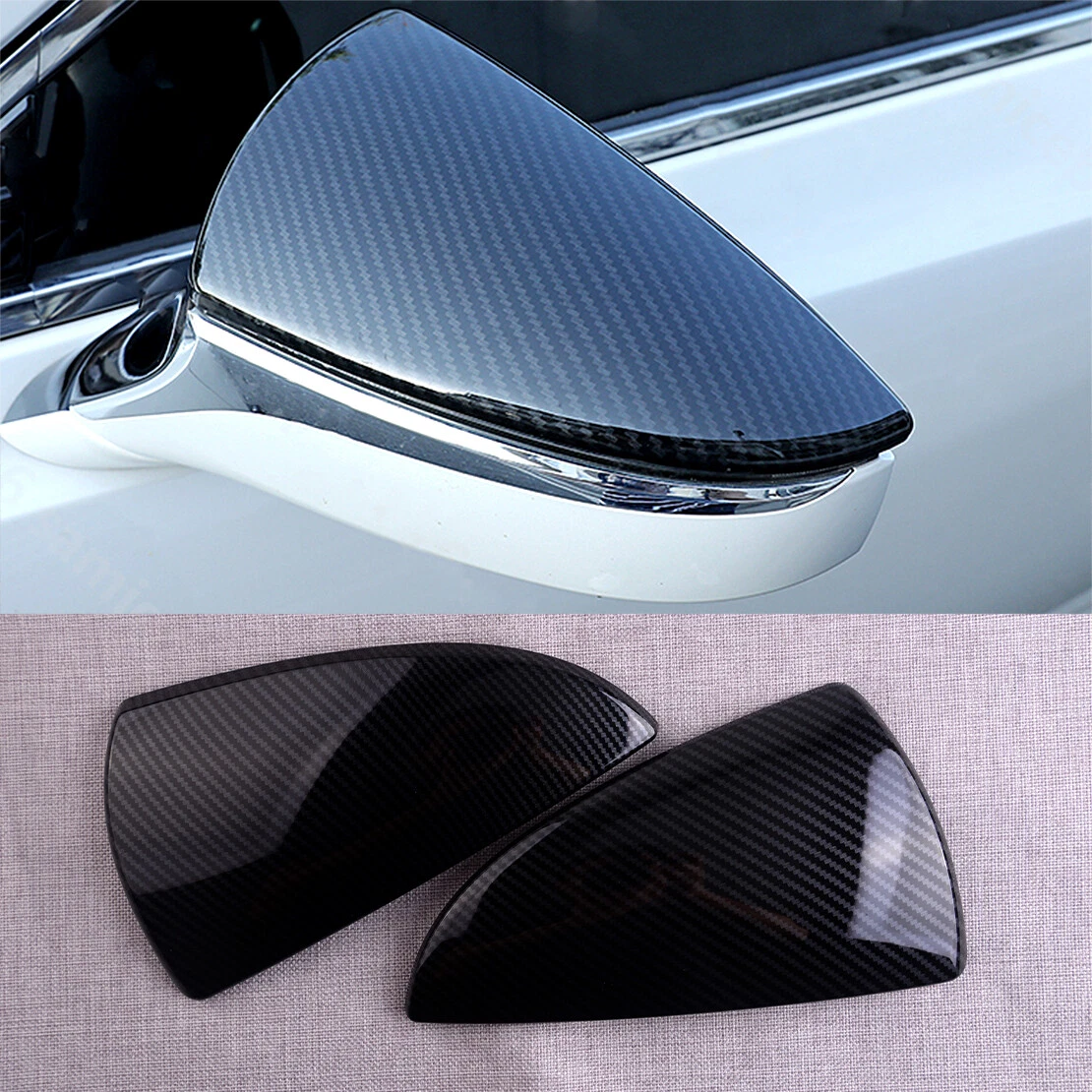 大切な人へのギフト探し (新品) A Pair Left Right Carbon Fiber Replace Side Mirror