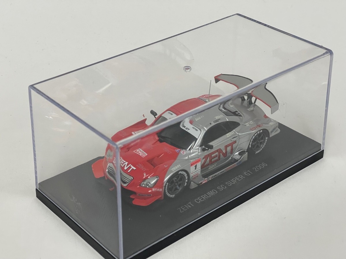 ミニカー EBBRO SUPER GT LEXUS TEAM ZENT CERUMO 1/43 Ebbro Zent Cerumo Lexus SC JGTC 2006 car #1 #806 CS1043