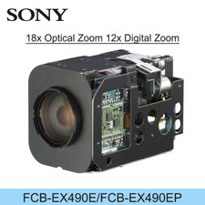SONY FCB-EX490E/P 18x Optical Zoom CCTV SMART HD Colour Block Camera NTSC/PAL