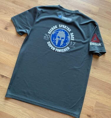 + RARES T-Shirt + REEBOK SPARTAN RACE 2017 + Gr S + FINISHER + Hindernislauf OCR