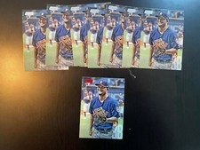 2018 Topps Stadium Club J.D. Davis rookie RC lot (8) #170 - 7 base + 1 red foil