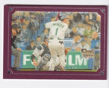 Akinori Iwamura 2007 Upper Deck Masterpieces card #68 Red Pinot 53/75  