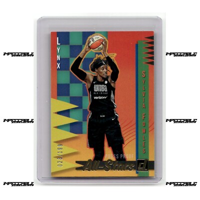 2019 Panini Donruss WNBA - All-Stars Press Proof #13 Sylvia Fowles /199