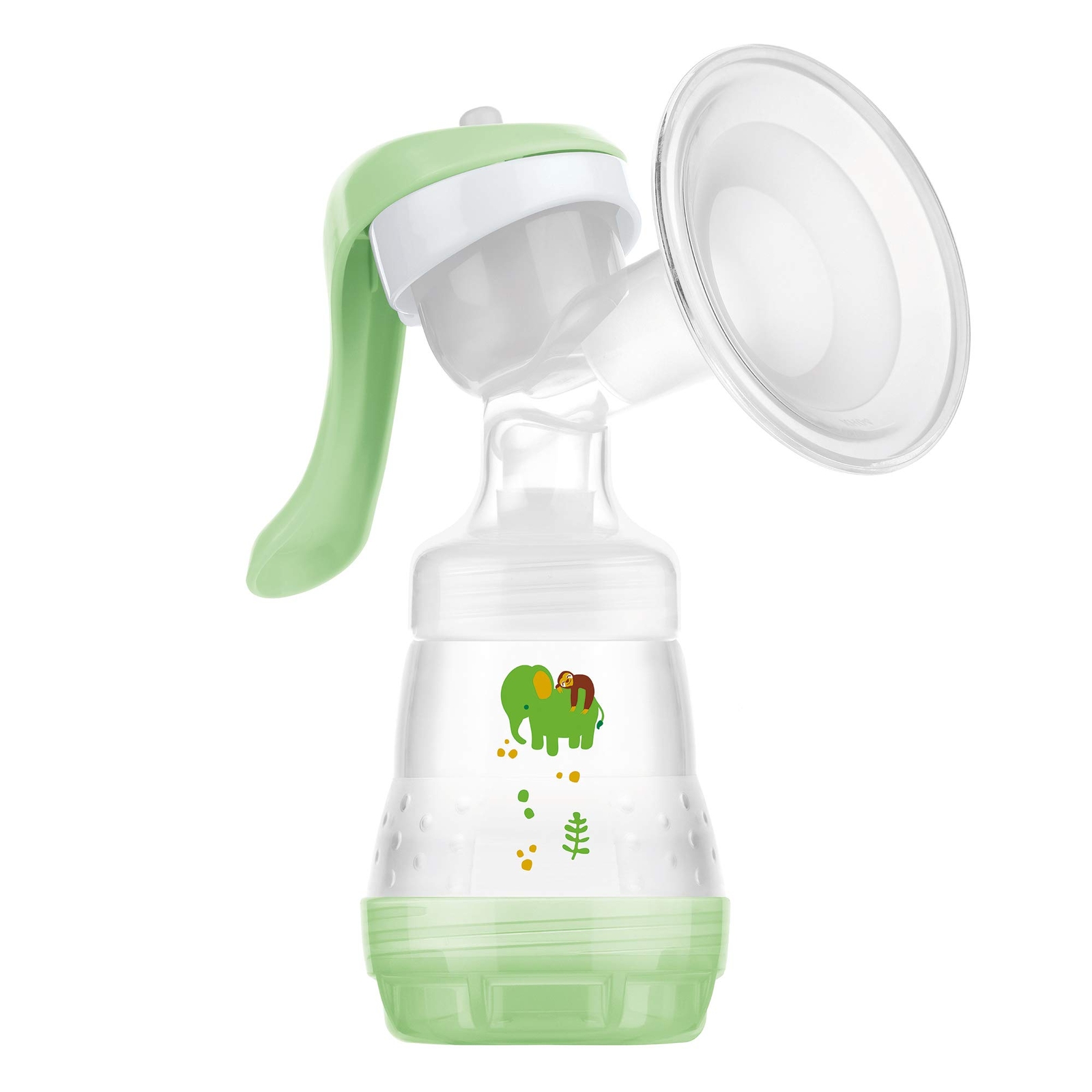 Manual Breast Pump Portable Breast Pump with Easy Start Anti-Colic Baby Bottl...-image