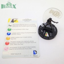 Heroclix Batman Classic TV Show set Catwoman  009 Gravity Feed figure w/card 