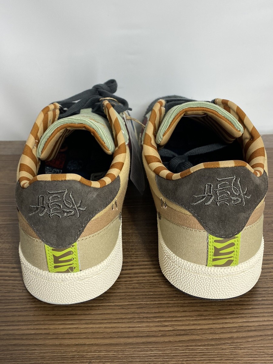 Reebok X Kung Fu Panda Club C 85, Gravel White Beige Men display picture 1