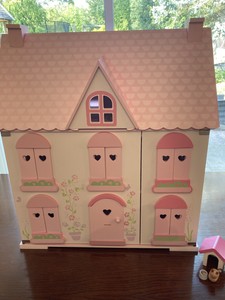 early learning centre wooden dolls house