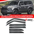 For Toyota Land Cruiser J250 2024+ Window Visor Vent Deflector Wind Rain Guards