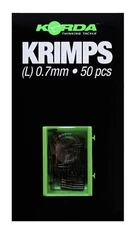 KORDA KRIMPS in X SMALL 0.5mm, SMALL 0.6mm or LARGE 0.7mm FISHING RIG CRIMPS