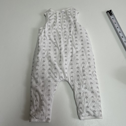 Jacadi Paris Infant Girls 6 Months Mon Bebe Romper Fully Lined Snap Cotton - 第 7/10 張圖片
