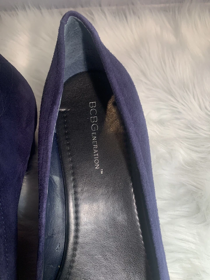 BCBGeneration Treese Women's Wedge Pump Blue Fusion Size 8.5M MSRP 89 - Image 3 of 4