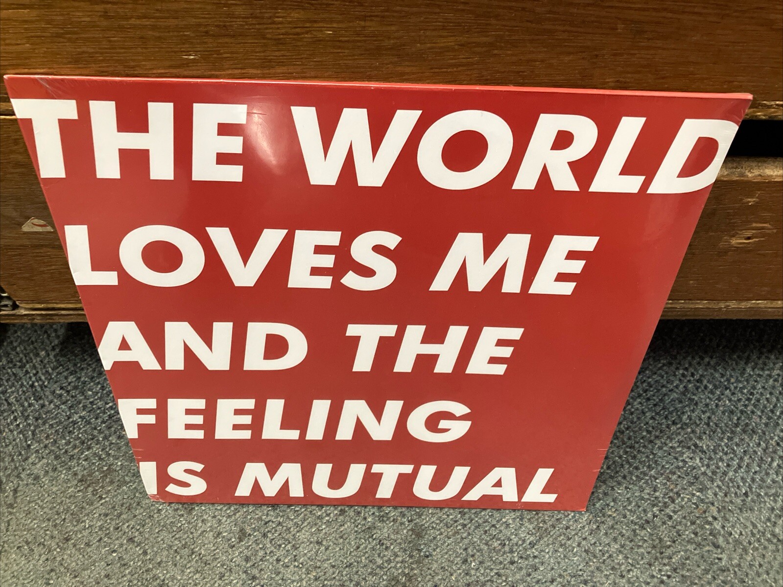 World Loves Me and the Feeling Is Mutual by Six by Seven - VINYL LP Please Read