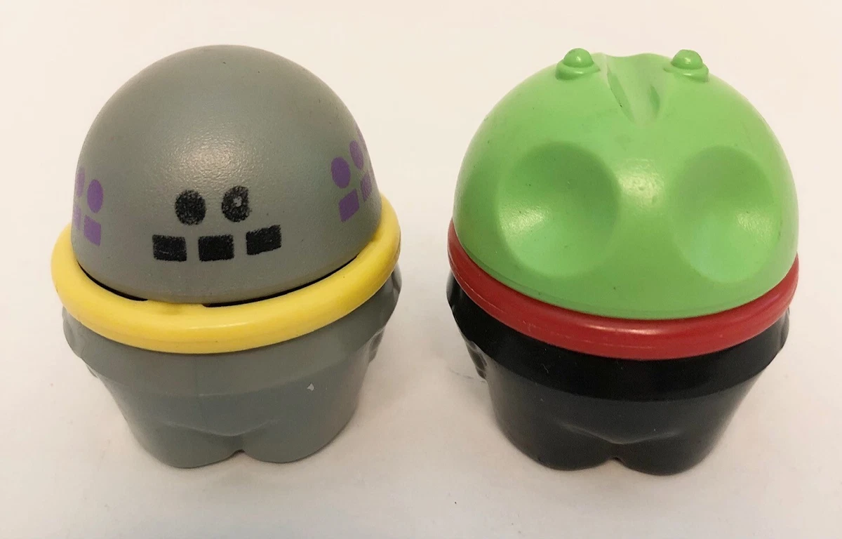 1990s Little Tikes ALIEN & ROBOT Toddle Tots Figures LOT Vintage Chunky People
