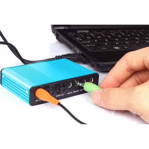 6 Channel 5.1 External USB Sound Card Adapter Optical Audio Laptop Notebook PC - Picture 9 of 9