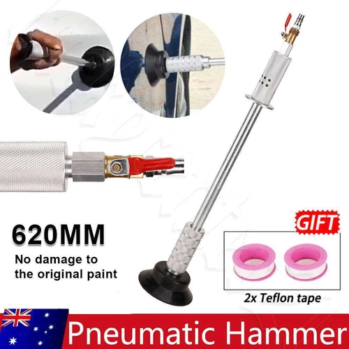 Air Pneumatic Sag Dent Puller Suction Cup Slide Hammer Kit For Car Auto Repair