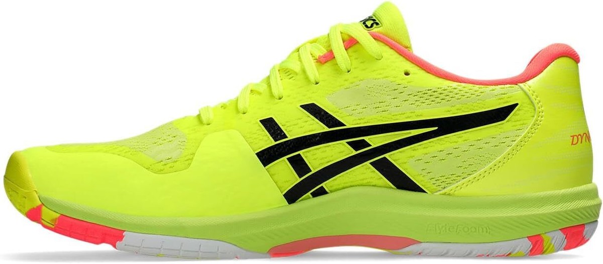 ASICS Table Tennis Shoes DYNAFEATHER PARIS Safety Yellow 1073A075 